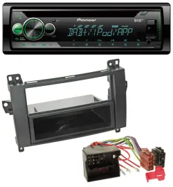 Pioneer USB MP3 DAB AUX CD Autoradio für Mercedes B-Klasse (T245, 05-11)