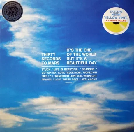 Виниловая пластинка 30 Seconds To Mars – It's The End Of The World But It's A Beautiful Day