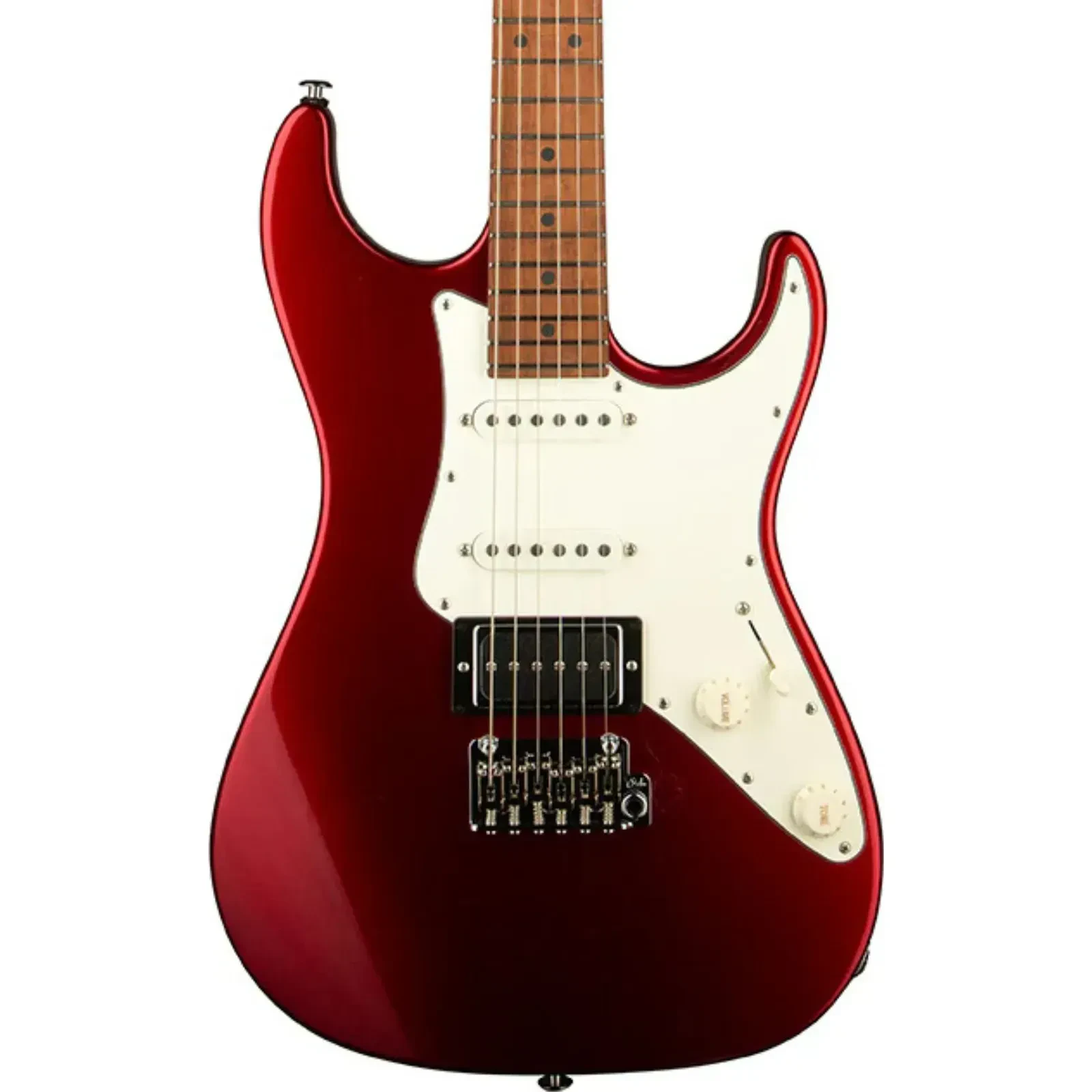 Suhr PT Traditional 90 Pete Thorn Sig Electric Guitar, Roasted Maple, C-A Red