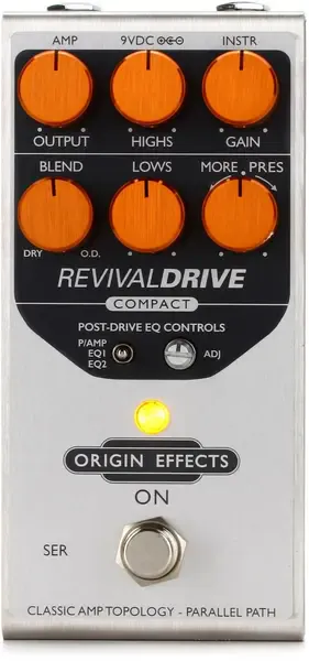 Педаль эффектов для электрогитары Origin Effects RevivalDRIVE Compact Overdrive