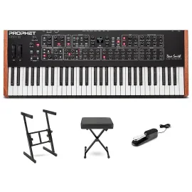 Sequential Prophet Rev2 Synthesizer 8 Voice Essentials Bundle