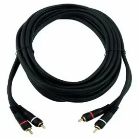 Omnitronic Kabel CC-100 2x2 Cinch rot/sw 10m HighEnd | Neu