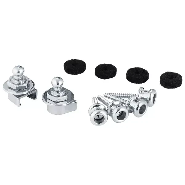 Крепление гитарного ремня Ortega OSLOPRO-CR Chrome (пара)