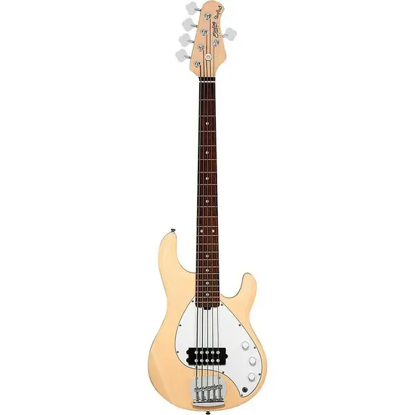 Бас-гитара Sterling by Music Man StingRay Ray5 5-String Vintage Cream