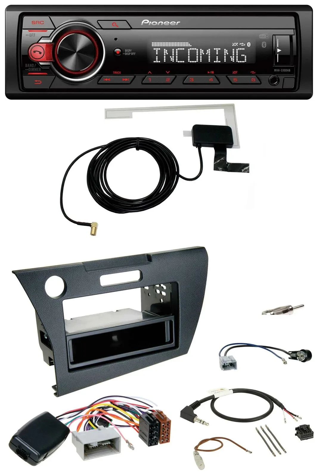Pioneer MP3 Lenkrad CD DAB USB Autoradio für Honda CR-Z 2010-2013