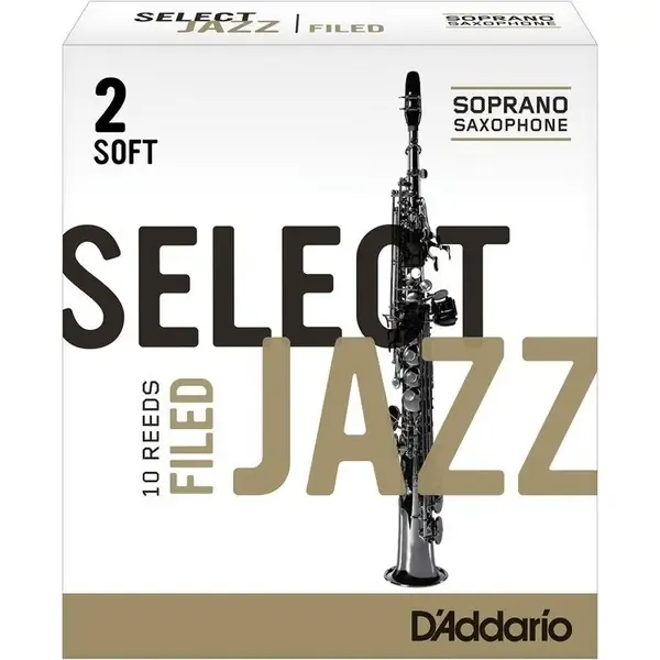 Трость для альт-саксофона Rico Select Jazz RSF10ASX2S