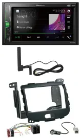 Автомагнитола для Hyundai i10 Pioneer 2DIN Bluetooth DAB AUX MP3 Rubber Touch