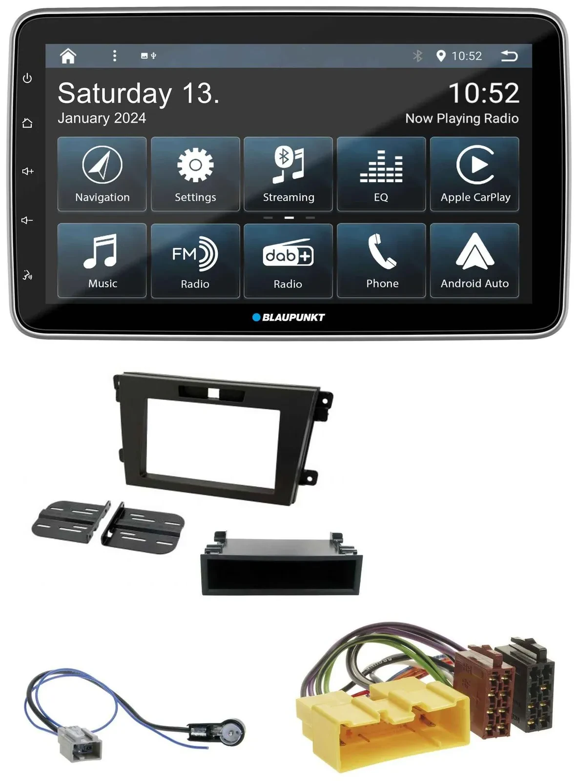 Blaupunkt USB DAB SD MP3 Bluetooth Autoradio für Mazda CX-7 (2008-2010)