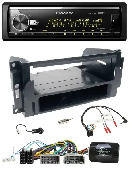 Pioneer Bluetooth USB DAB Lenkrad Autoradio für Dodge / Jeep