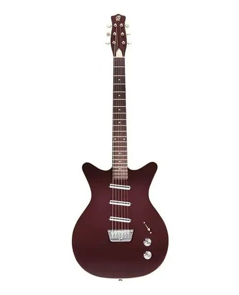 Электрогитара Danelectro 59 Triple Divine Dark Burgundy