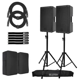 RCF ART-912A 12" 2100W 2-Way Active Monitor Powered Speakers ART912A Package