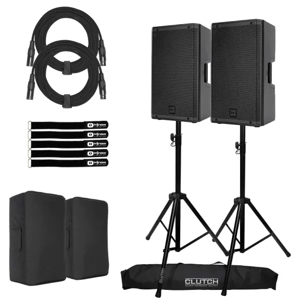 RCF ART-912A 12" 2100W 2-Way Active Monitor Powered Speakers ART912A Package
