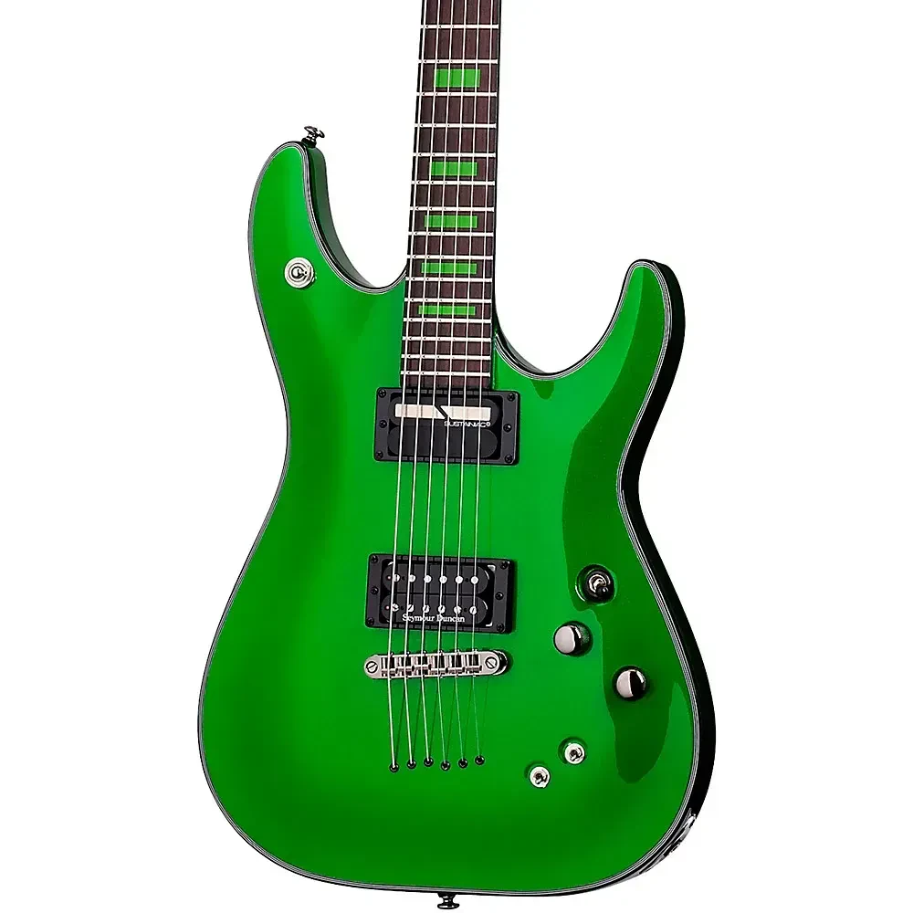 Электрогитара Schecter Kenny Hickey Solo 6 26.5" Steele Green, 6-струнная, H-H, фиксированный бридж, правосторонняя