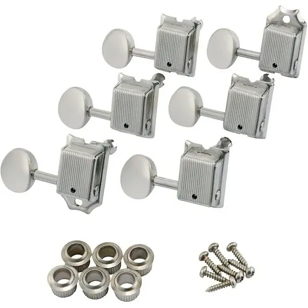 Колки Fender Road Worn Guitar Machine Heads Nickel