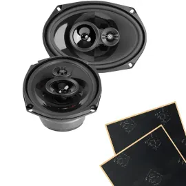 Memphis Power Reference PRX6903 6x9" Coaxial Car Speakers with Sound Damping