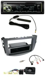 Автомагнитола для Toyota RAV4 2006–2011 Pioneer MP3 USB CD DAB, поддержка кнопок на руле
