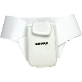 Shure WA580 Cloth Pouch for UR-1 Bodypack Transmitter, White