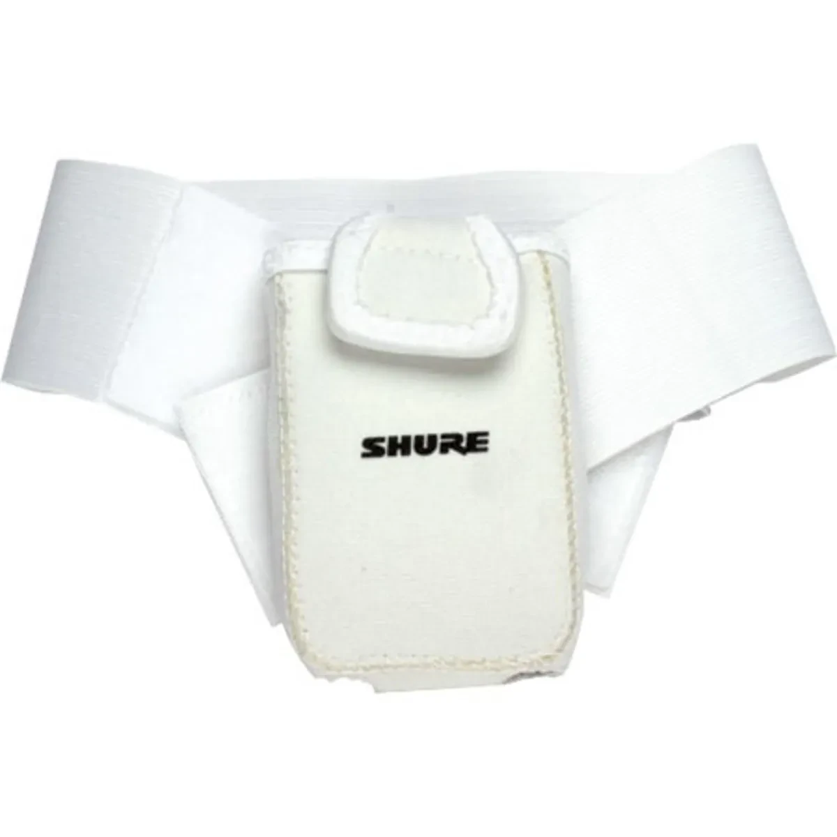 Shure WA580 Cloth Pouch for UR-1 Bodypack Transmitter, White