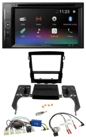 Pioneer Bluetooth Lenkrad USB 2DIN DAB DVD Autoradio für Subaru Impreza ab 2018