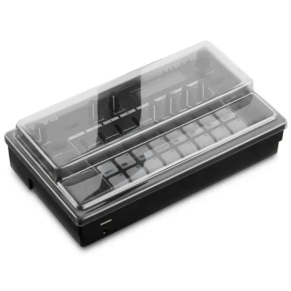 Защитная крышка для музыкального оборудования Decksaver Roland MC-101 Transparent