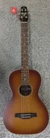Seagull Entourage Grand Parlor Size Solid Top Acoustic Guitar, Rustic Burst - SF