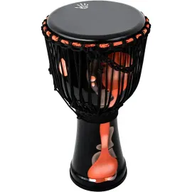 Джембе X8 Drums Blackout Lava Lamp Djembe Red Multi Fade