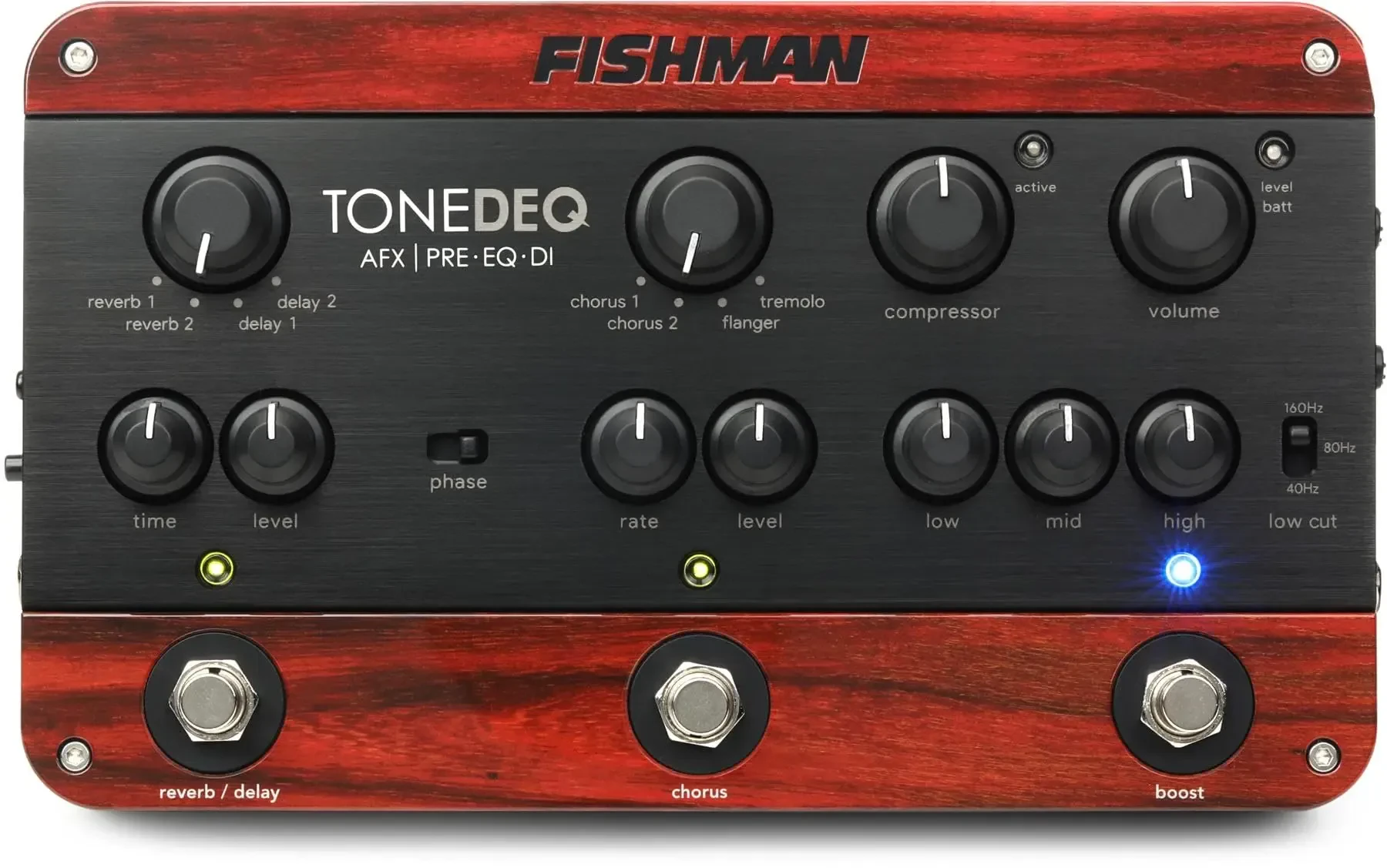 Напольный предусилитель для акустической гитары Fishman ToneDEQ Preamp EQ