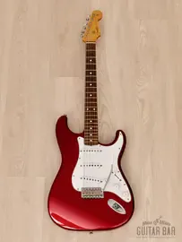 Электрогитара Fender Stratocaster ‘62 Vintage Reissue ST62-US Candy Apple Red Japan 2009