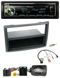 Автомагнитола для Renault Megane 2007–2008 Pioneer CD, DAB, USB, черный