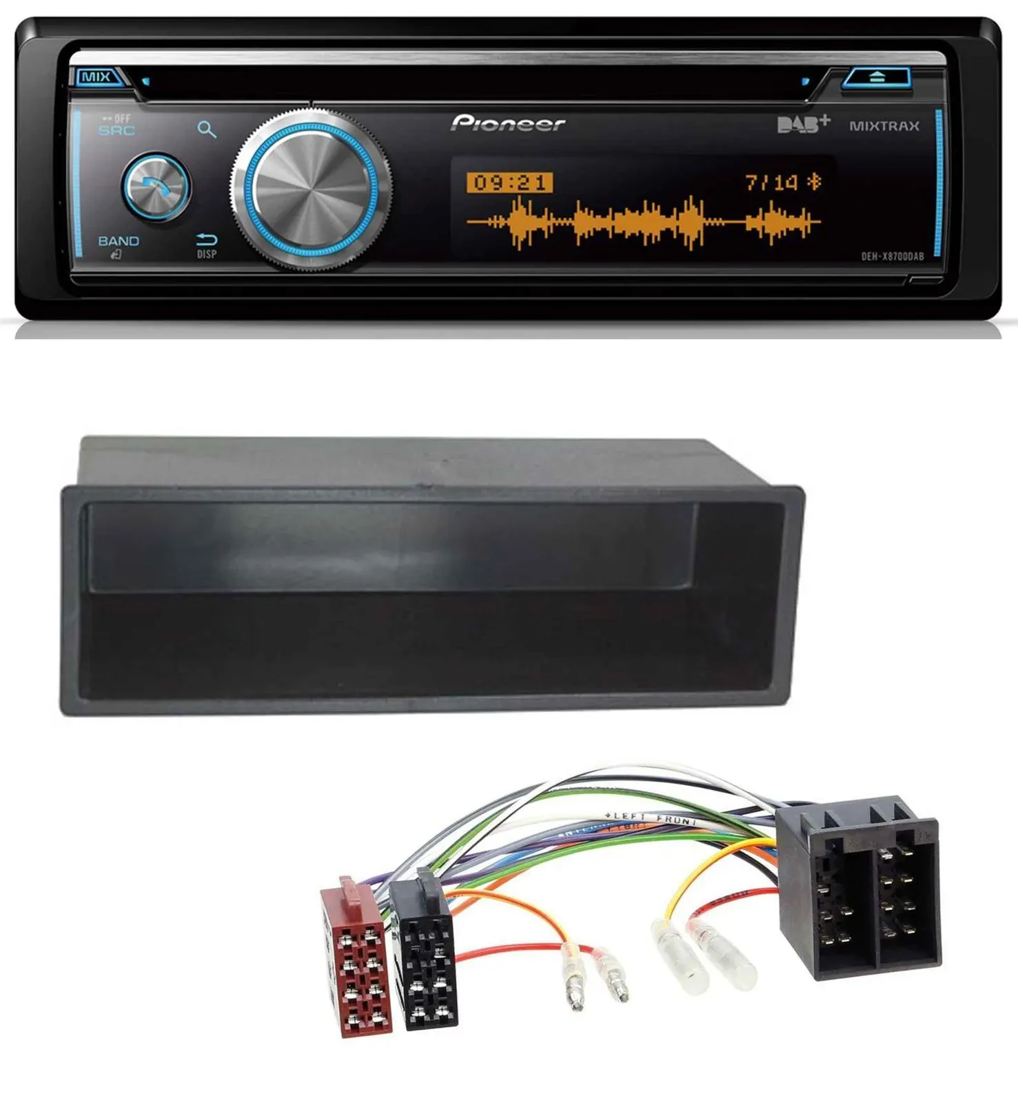 Pioneer MP3 DAB USB CD Bluetooth Autoradio für Mercedes A-Klasse M-Klasse Vaneo
