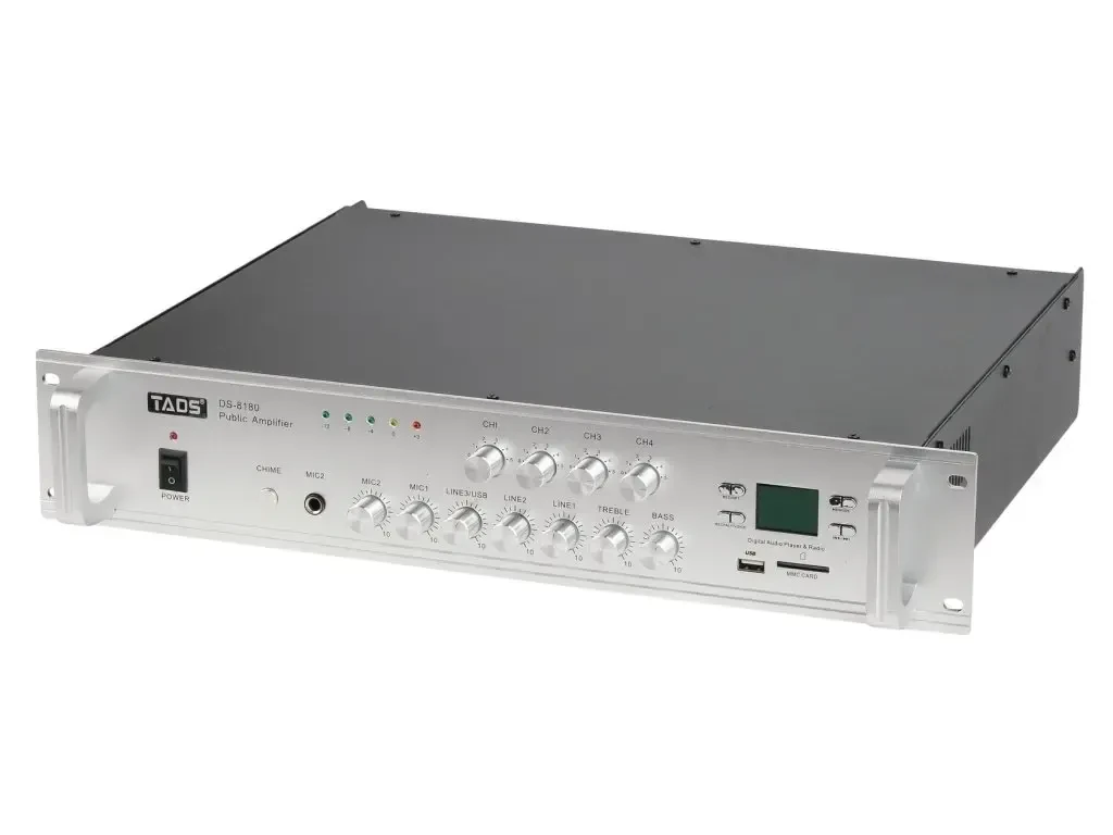 Усилитель мощности трансляционный TADS DS-8180 180Вт