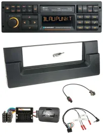 Blaupunkt USB DAB SD Lenkrad Bluetooth Autoradio für BMW 5er E39 2001-2004 Quadl