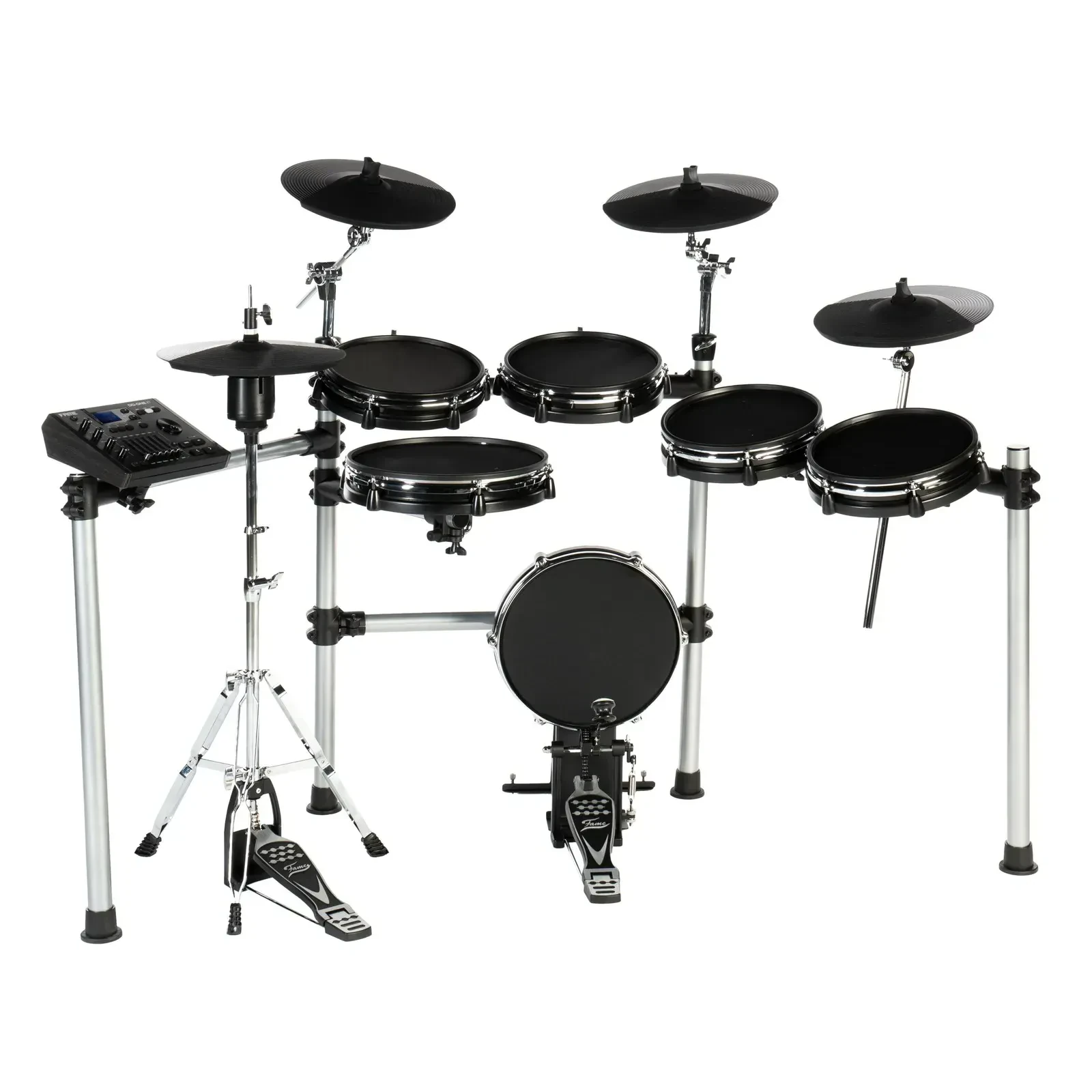 Электронная ударная установка Fame Audio DD-ONE Pro XT (набор), 12" snare/kick, реальный Hi-Hat, 554 звуков