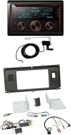 Pioneer 2DIN Lenkrad DAB USB CD Bluetooth Autoradio für Land Rover Evoque Blinds