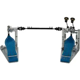 Педаль для барабана двойная DW Colorboard Machined Chain Drive Double Bass Drum Pedal Blue