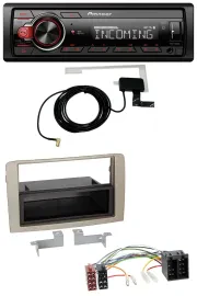 Pioneer MP3 AUX CD DAB USB Autoradio für Lancia Musa (ab 2005)