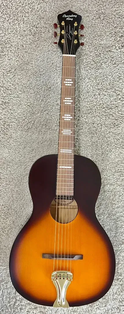 Recording King RPS-JTE-T Justin Townes Earle Single O Acoustic Guitar - B-Stock