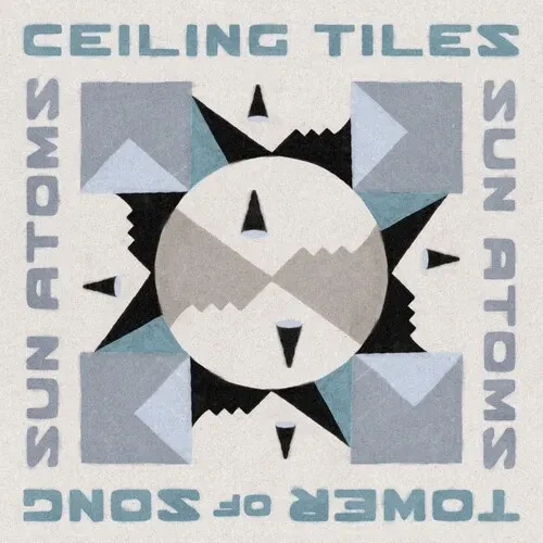 Виниловая пластинка Sun Atoms - Ceiling Tiles/Tower of Song (in the Key of Jamc) [New 7" Vinyl] Blue