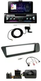 Pioneer DAB Bluetooth Lenkrad USB Autoradio für Peugeot 306 1998-2001