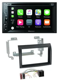 Pioneer MP3 USB DVD Bluetooth DAB 2DIN Autoradio für Fiat Ducato 06-11 Citroen J