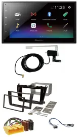 Pioneer DAB MP3 Bluetooth 2DIN USB Autoradio für Mazda 6 (208-2012)