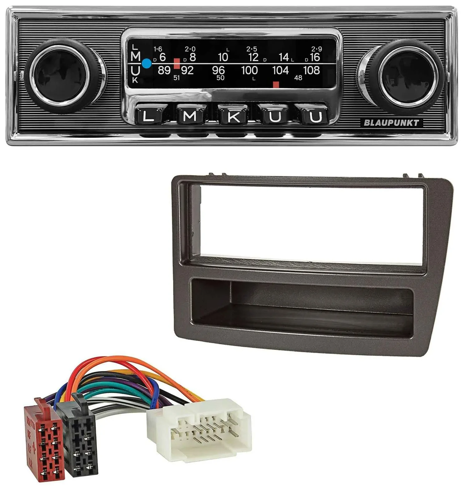Blaupunkt USB MP3 Bluetooth DAB Autoradio für Honda Civic 04-06 autom. Klima sch