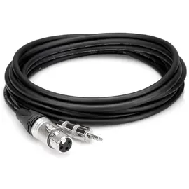 Микрофонный кабель Hosa Technology Camcorder Microphone Cable, Neutrik XLR3F to Hosa 3.5mm TRS, 15'