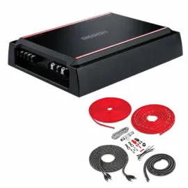 Memphis SRX750.1V 750W RMS Monoblock Amp + Kit