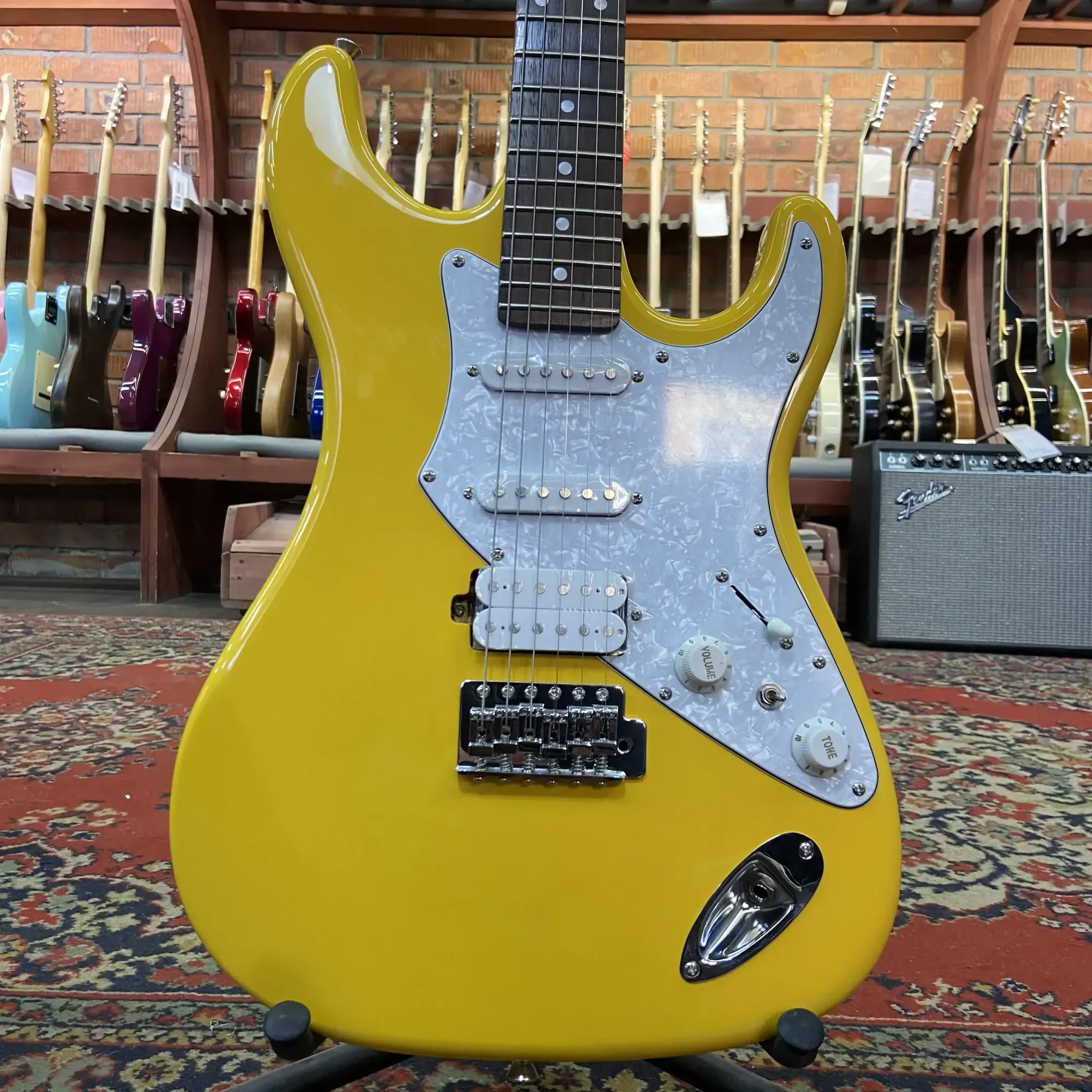Электрогитара DeMarco ST-714 PPY Yellow