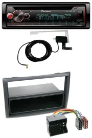 Автомагнитола Pioneer DAB, CD, MP3, USB, Bluetooth для Renault Megane (2009–2010)