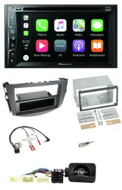 Pioneer Lenkrad USB DVD Bluetooth DAB 2DIN Autoradio für Toyota RAV 4 2006-2011