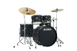 Ударная установка акустическая Tama IE52CBN Imperialstar 5pc Drum Kit, Blacked Out Black w/Cymbals and Hardware