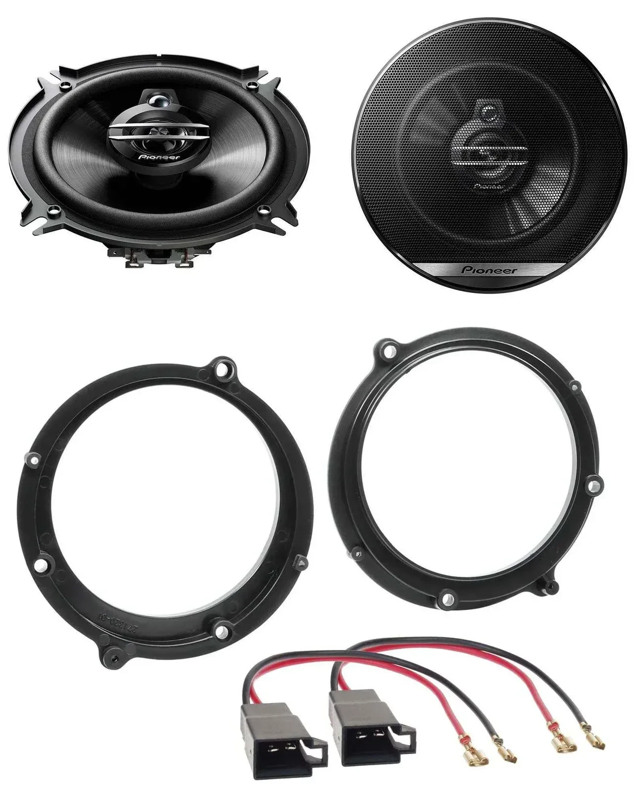 Динамик для Audi A4 1994–2000 Pioneer 13 см (5.25"), 3-полосный, 250 Вт, передняя дверь