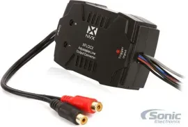 NVX XFLOC2 80W 2-Channel Line Output Converter w/ Noise Filter + Line Driver